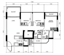 Blk 519B Centrale 8 At Tampines (Tampines), HDB 4 Rooms #617115331